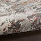 Nourison Tangra TNR02 5"3" x 7"3" Grey and Multicolor Area Rug, , large