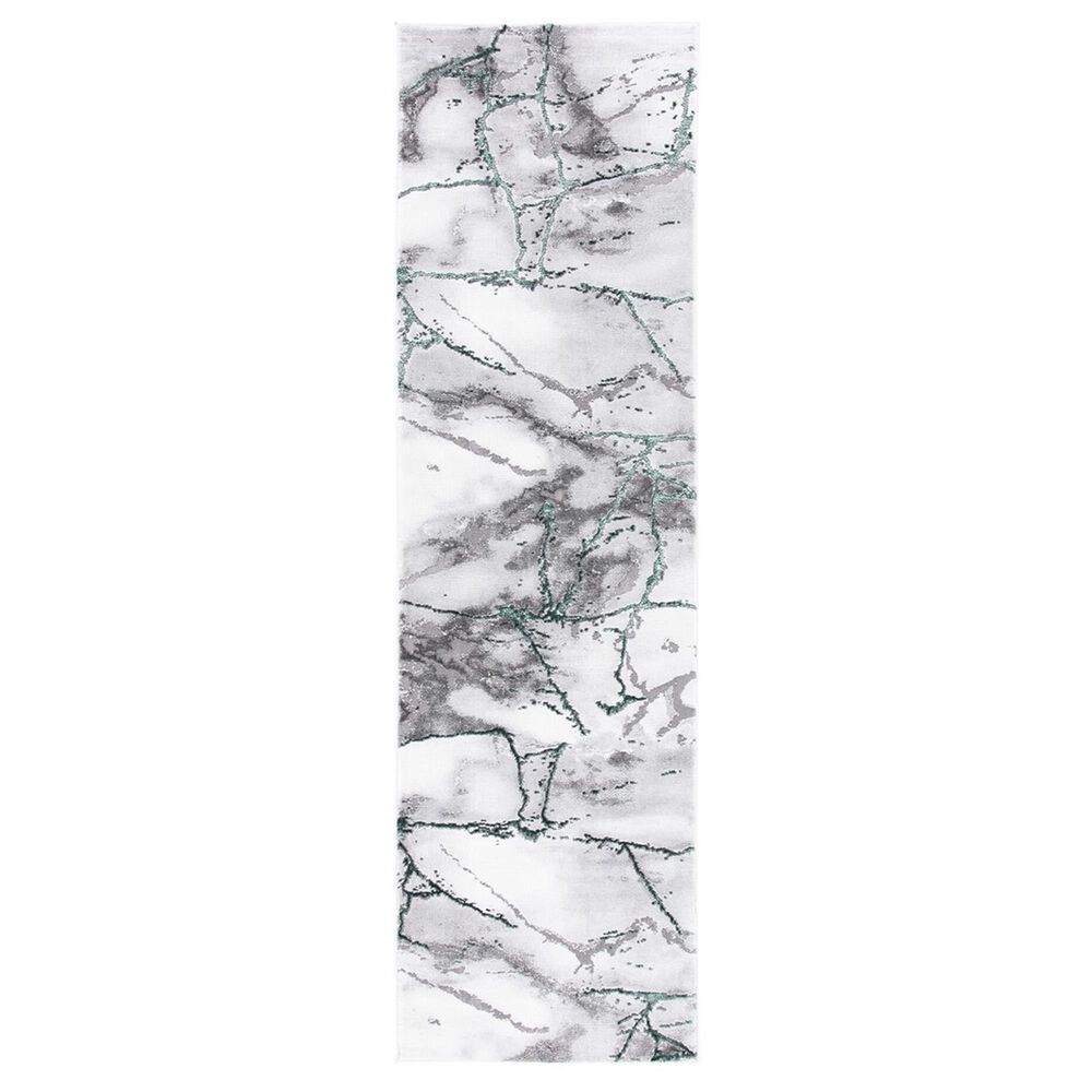 Safavieh Craft 2"3" x 10" Grey and Green Runner, , large