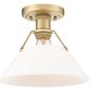 Golden Lighting Orwell Flush Mount in Brushed Champagne Bronze, , large