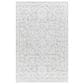 Surya Piazza PZZ-2304 5" x 7"6" White, Beige, Charcoal, Light Grey Area Rug, , large