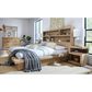 Riva Ridge Modern Loft Queen Platform Bed in Khaki, , large