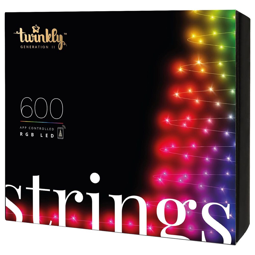 Twinkly 600 RGB LEDs Light String in Multicolor, , large