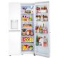 LG 27.2 Cu. Ft. Side-by-Side Refrigerator with Smooth Touch Ice Dispenser in Smooth White, , large
