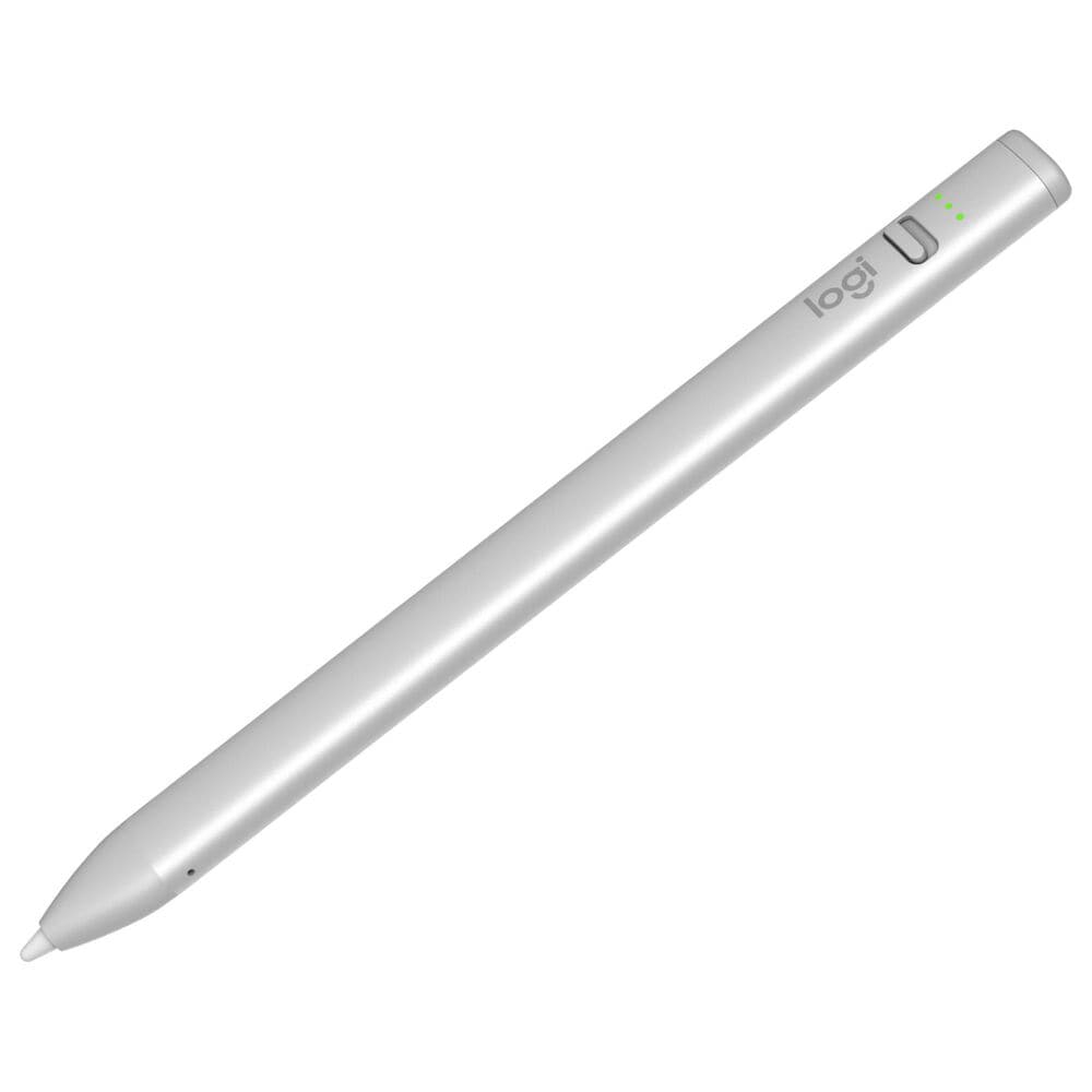 Logitech Crayon Pixel-Precise Digital Pencil for iPad in Silver