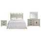 Mayberry Hill Matias 4-Piece Queen/Full Bedroom Set in White, , large