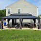 HOMLUX 24-ft x 14-ft Aluminum Pavilion Gazebo Gray Gazebo with Hardtop Roof (Screen Included), , large