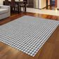 Radici USA Bellissima 6" x 9" Grey Area Rug, , large