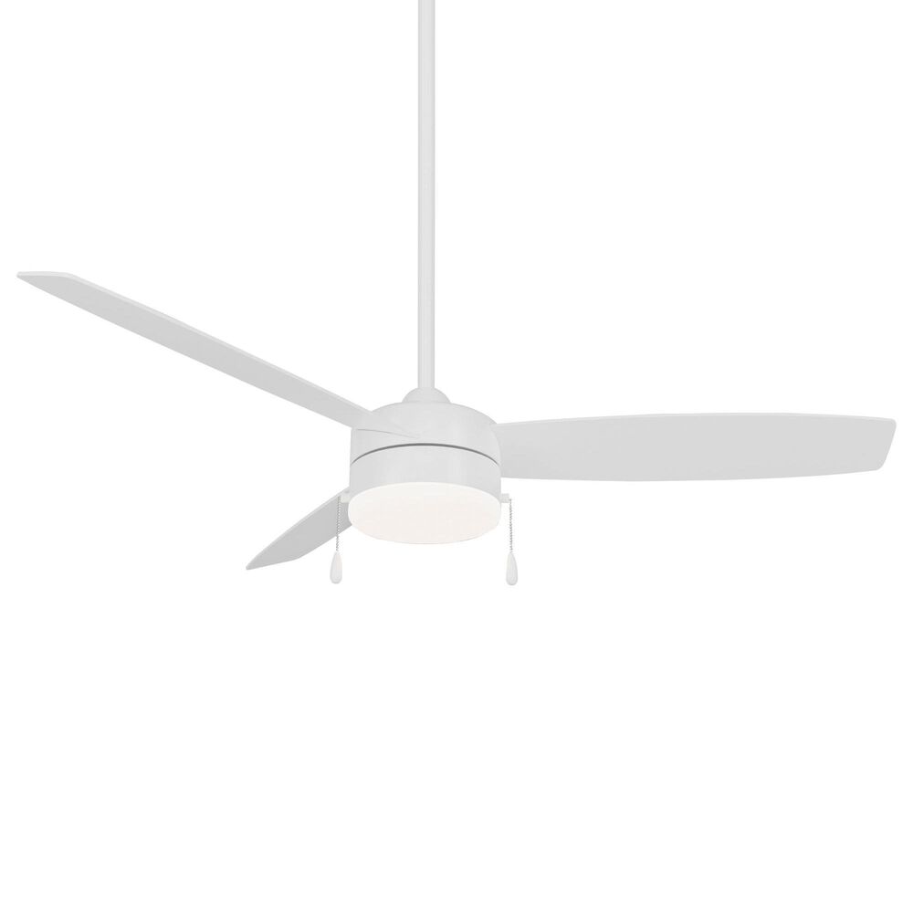 Minka-Aire Airetor III 54" Ceiling Fan with LED Light in Flat White, , large