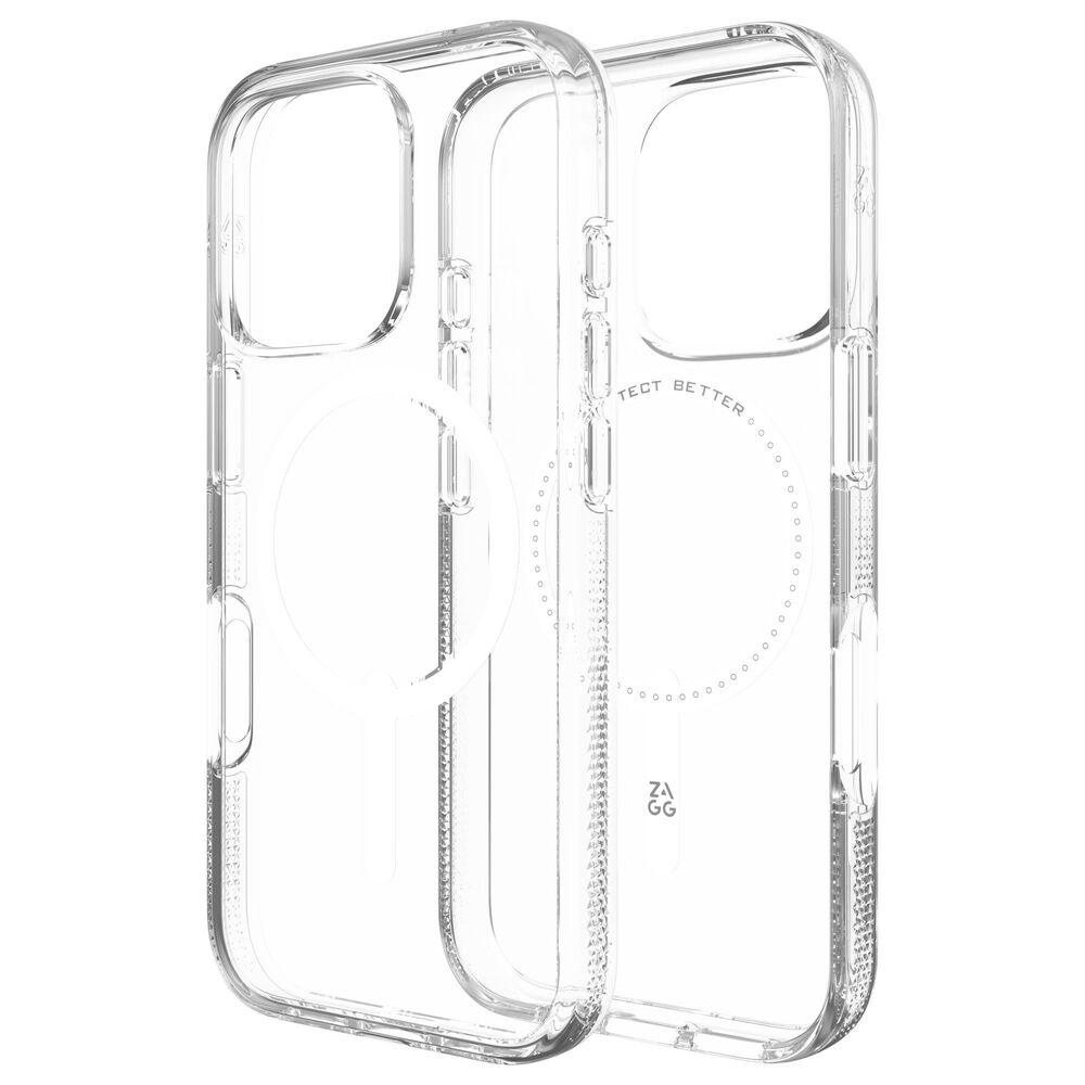 Zagg Crystal Palace Snap MagSafe Case for Apple iPhone 16 Pro in Clear, , large