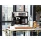 De"Longhi All-In-One Cappuccino, Espresso with Coffee Maker in Black and Stainless Steel, , large