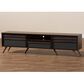 Baxton Studio Naoki 70" TV Stand in Grey and Walnut, , large