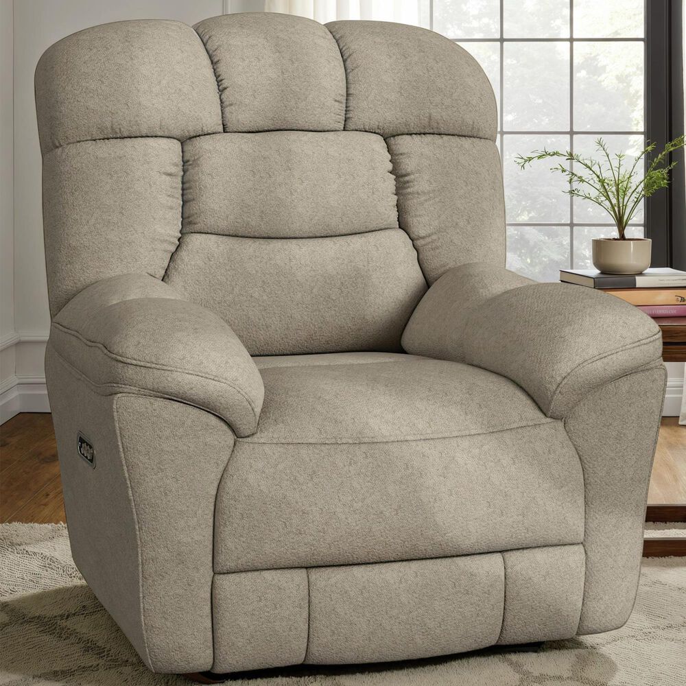 Mayberry Hill Kelsey Power Recliner in Bama Toast, , large