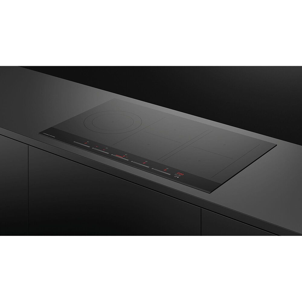 Fisher &amp; Paykel 36&quot; Minimal Induction Cooktop with SmartZone in Black, , large
