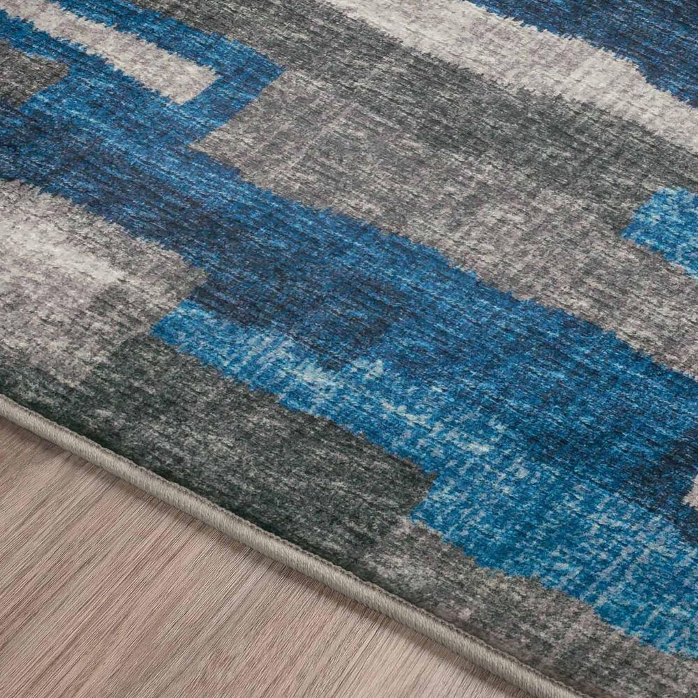 Dalyn Rug Company Brisbane Geometric 5&#39; x 7&#39;6&quot; Navy Area Rug, , large