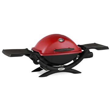 Weber Q1200 Gas Grill in Red, , large
