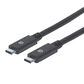 Manhattan 6" USB 3.2 Gen 1, Type-C Male to Type-C Male, 5 Gbps in Black, , large