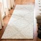 Safavieh Micro-Loop Geometric 2"3" x 7" Beige Runner, , large