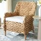 Safavieh Purrl Hyacinth Accent Chair in White, , large