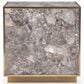 Bernhardt Tildon Accent Side Table in Smokey and Aged Brass, , large