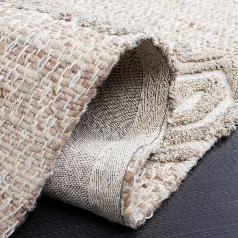 Safavieh Natura NAT610B 2&#39;3&quot; x 9&#39; Beige and Ivory Runner, , large