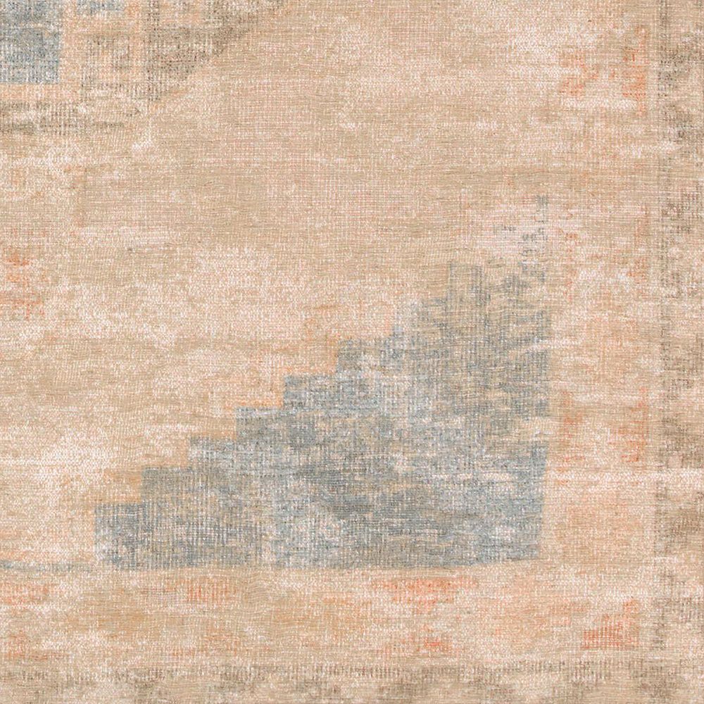 Jaipur Edage Kayell 2&#39;6&quot; x 8&#39; Silver Blue, Sandstorm, Ginger Root and Irish Cream Runner, , large