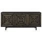 Ashley Fair Ridge Accent Cabinet in Distressed Black and Black, , large