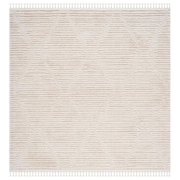 Safavieh Marrakesh 10" Square Beige Area Rug, , large