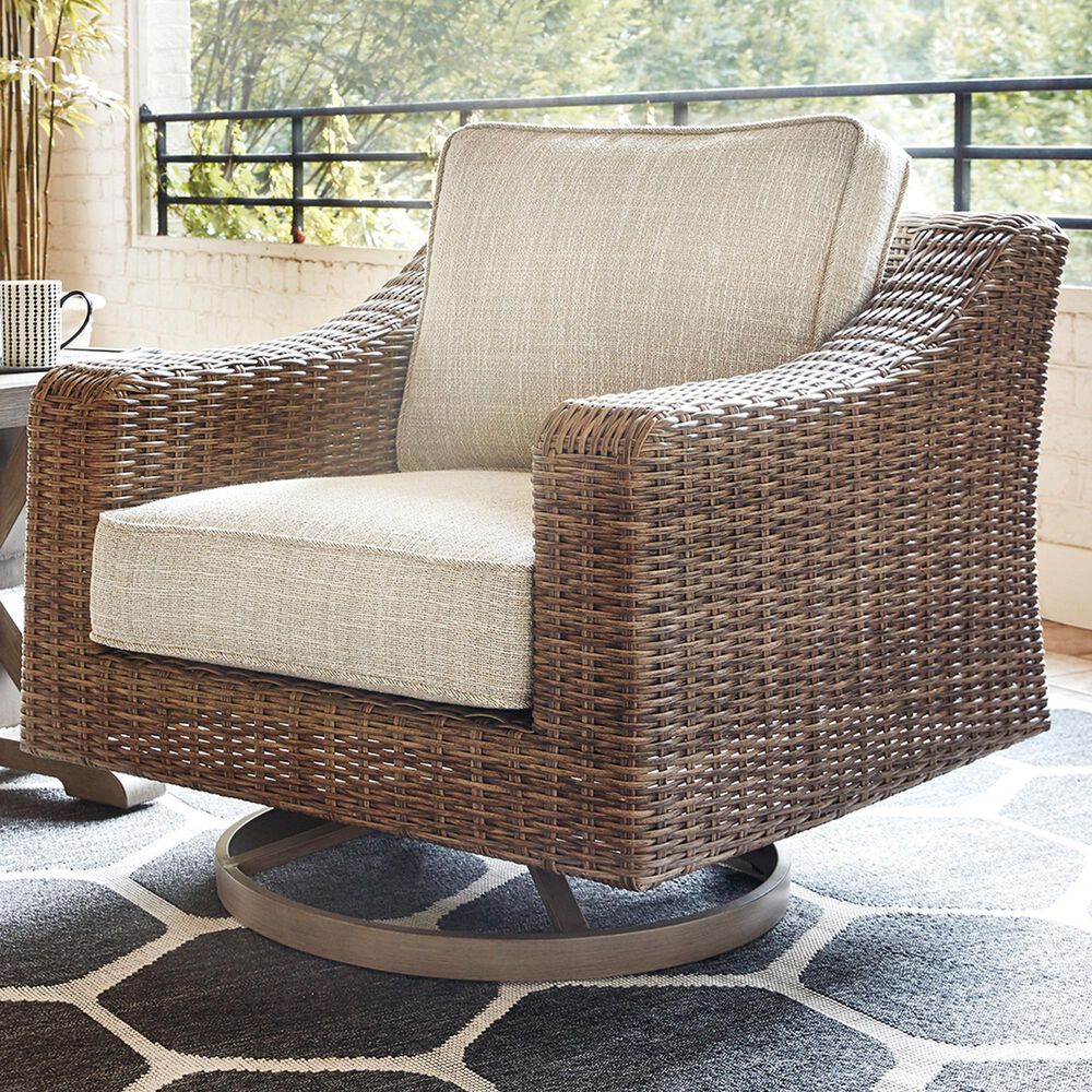 Ashley Beachcroft Lounge Chair in Beige, , large