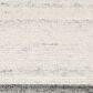 Surya Florentina Off-White, Charcoal and Light Slate 10" x 14" Area Rug, , large