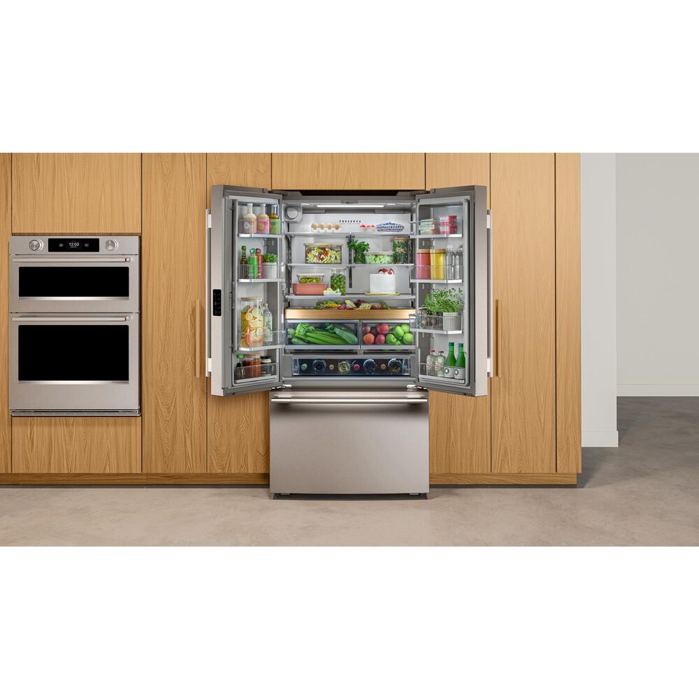 KitchenAid 25 Cu. Ft. Counter-Depth French Door Refrigerator in PrintShield Stainless, , large