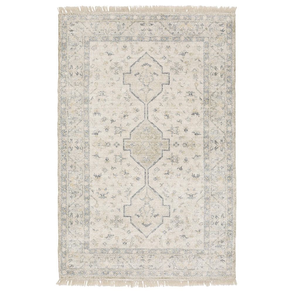 Oriental Weavers Malabar Hobart 45304 8" x 10" Beige Area Rug, , large