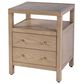 Butler Specialty Company Nora 2 Drawer Nightstand with Open Shelf in Light Oak, , large