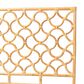 Baxton Studio Kalcya Queen Standalone Headboard in Light Honey, , large