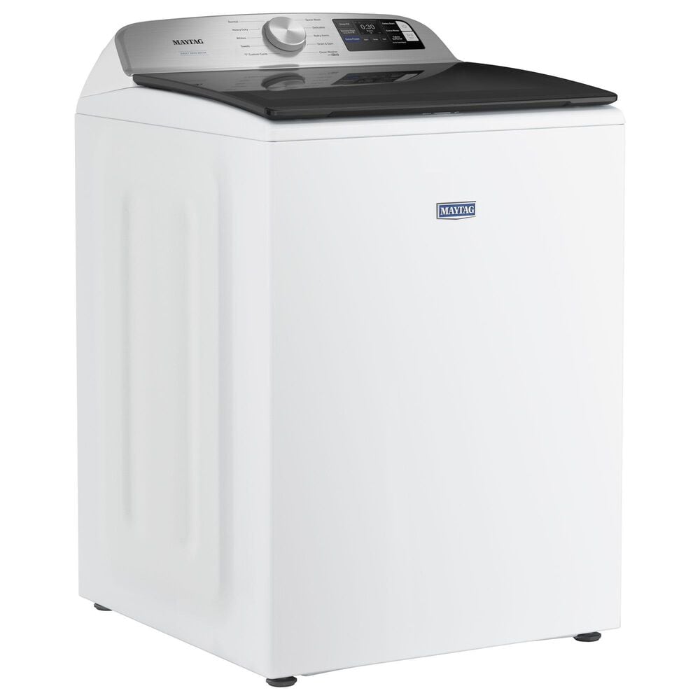 Maytag 5.2 Cu. Ft. Top Load Agitator Washer in White, , large
