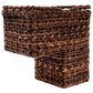 Creative Coop Woven BacBac Leaf Stair Basket in Natural, , large