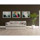 Paramount Matte Black and Bronze 11.8" x 109" Wall Panel, , large