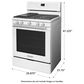 KitchenAid 30" 5-Burner Gas Convection Range, , large