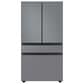 Samsung Bespoke Bespoke 4-Door French Door Refrigerator Middle Panel in Stainless Steel, , large