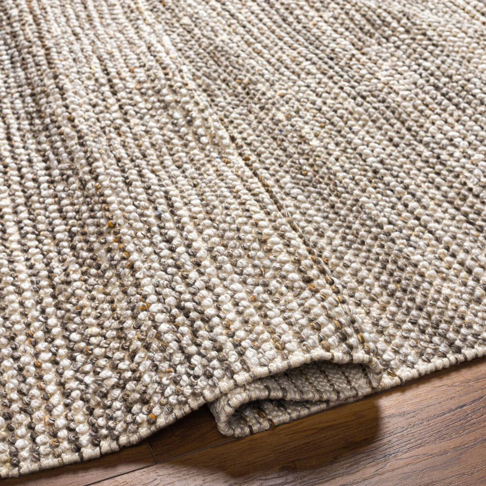 Surya Reika REK-2301 2&#39; x 3&#39; Off-White, Gray, Light Gray, Brick Red Area Rug, , large