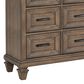 New Heritage Design Mariana 9-Drawer Dresser and Mirror in Vintage Mocha, , large