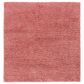 Safavieh Venus Shag 6"7" Square Pink Area Rug, , large