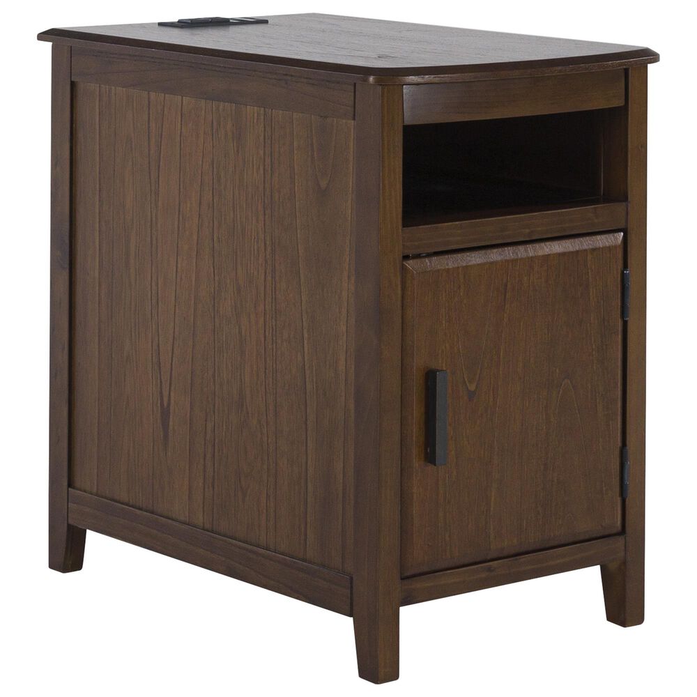 Ashley Devonsted Chairside End Table in Brown, , large