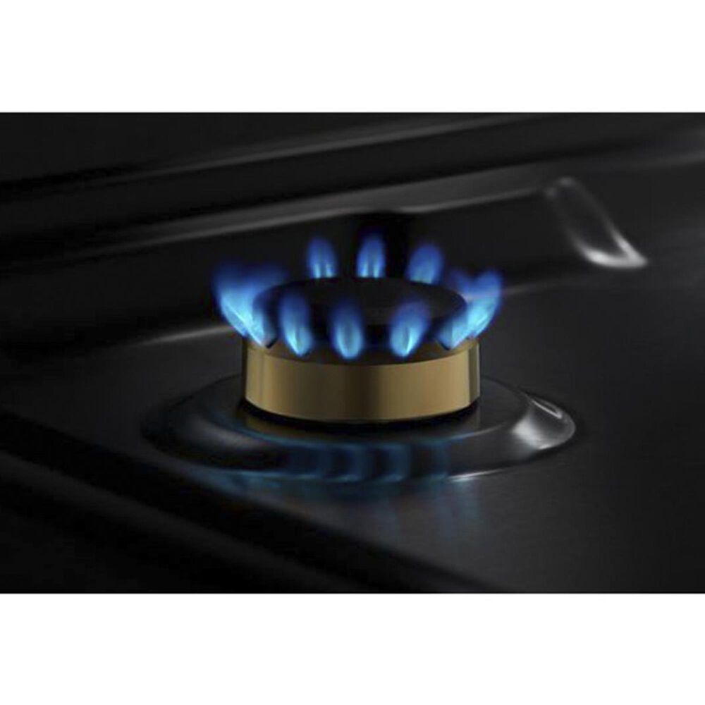 Whirlpool 36 JX3 Gas Downdraft Cooktop in Black Nebraska Furniture Mart