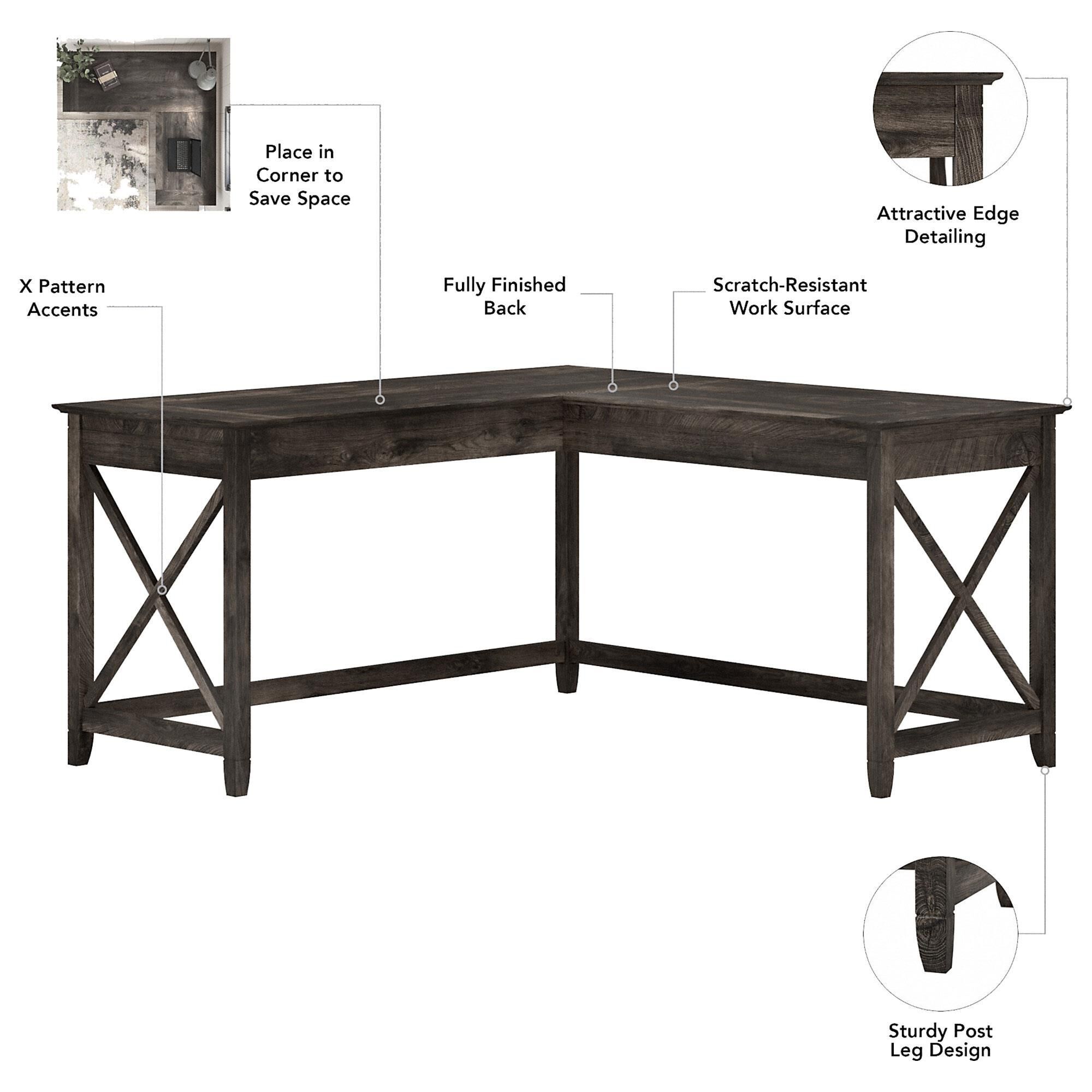 Key west deals l shaped desk
