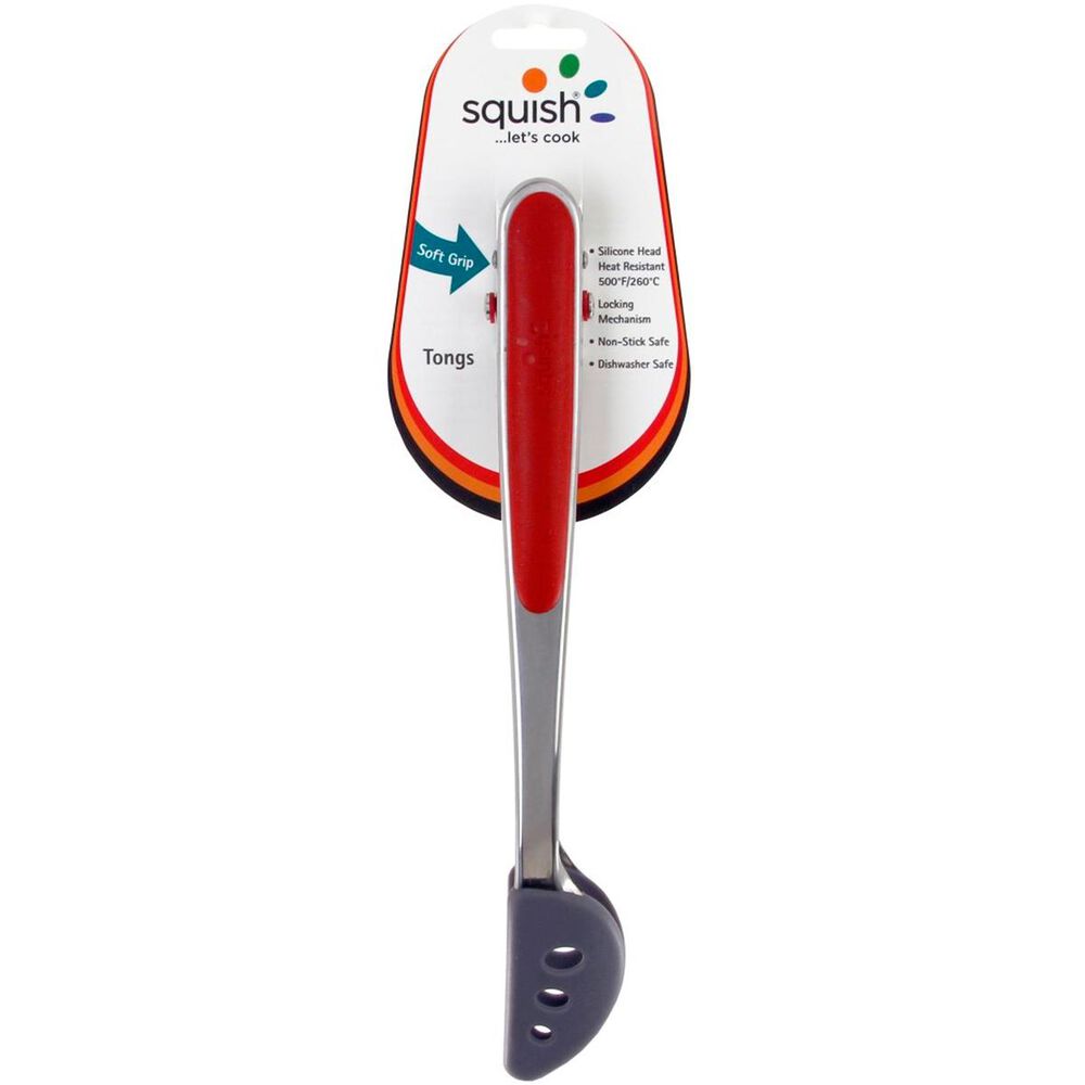 Squish Non Stick Tongs, , large