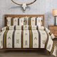 HiEnd Accents Toluca Canvas 3-Piece Super King Duvet Cover Set, , large
