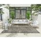 Nourison Sustainable Trends 6" x 9" Ivory and Grey Area Rug, , large