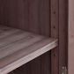 HOMLUX 39" Outdoor Kitchen Island with Stainless Table Top in Dark Brown, , large