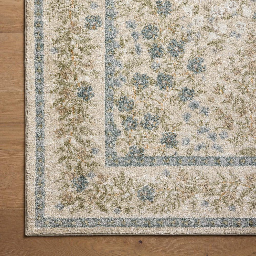 Rifle Paper Co Laurel Wildwood Garden 7&#39;10&quot; x 10&#39; Cream Area Rug, , large