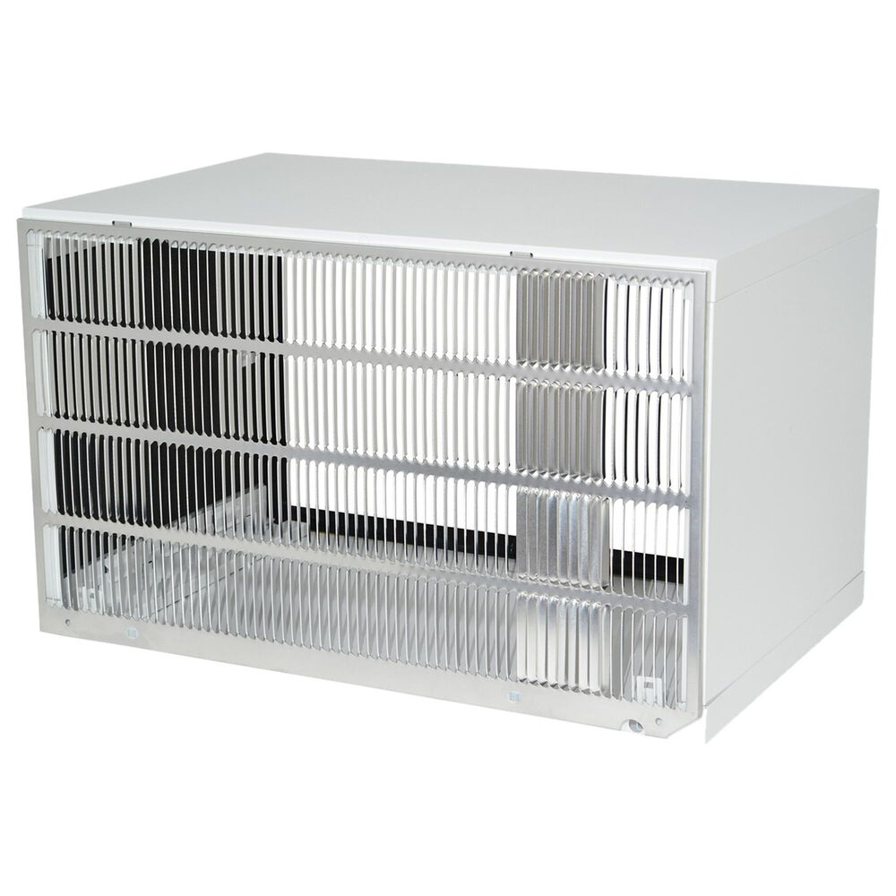 GE Appliances Room Air Conditioner Quick Snap Wall Sleeve in Gray, , large